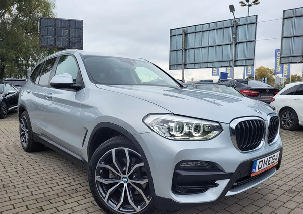 BMW X3 cena 149900 przebieg: 128000, rok produkcji 2021 z Łazy małe 154